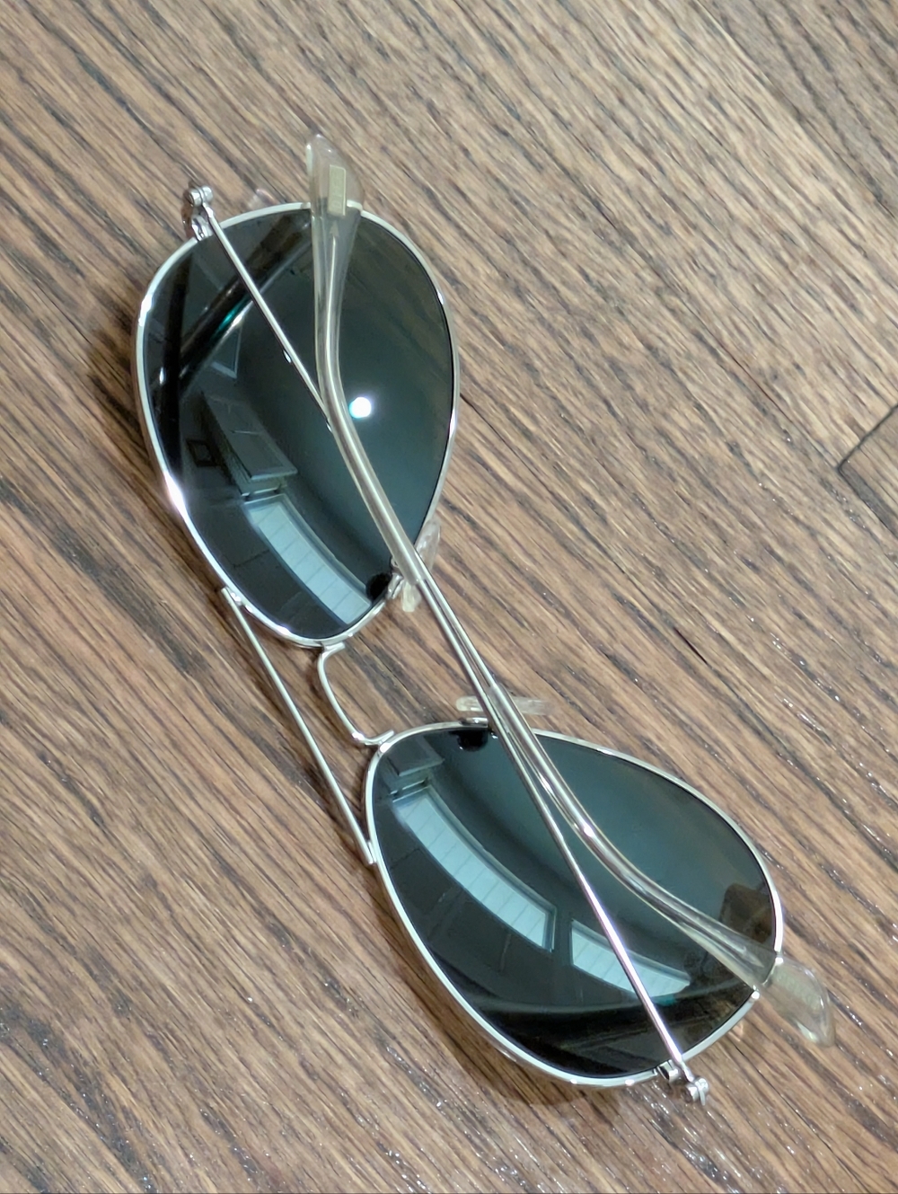 New! DIFF Cruz Gold + Blue Mirror Aviator Sunglasses - Picture 6 of 8